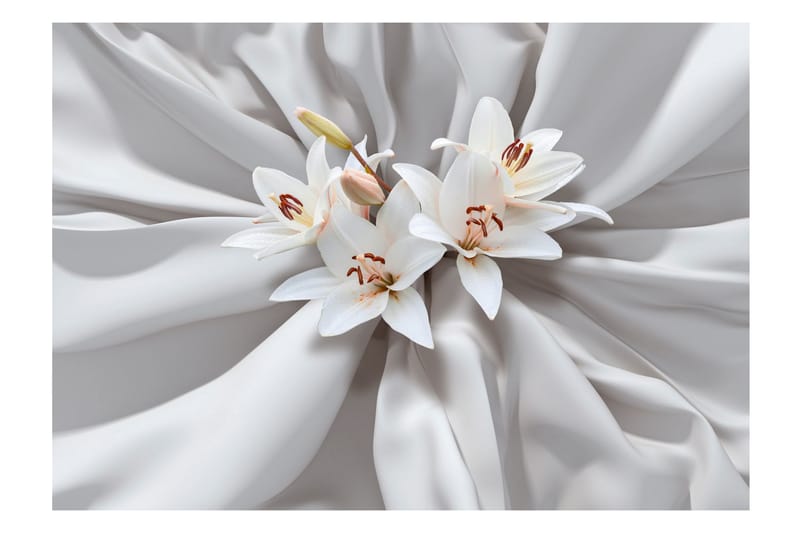 Fototapet Sensual Lilies 300x210 - Artgeist sp. z o. o. - Boligtilbehør - Vægdekoration - Tapeter - Fototapeter