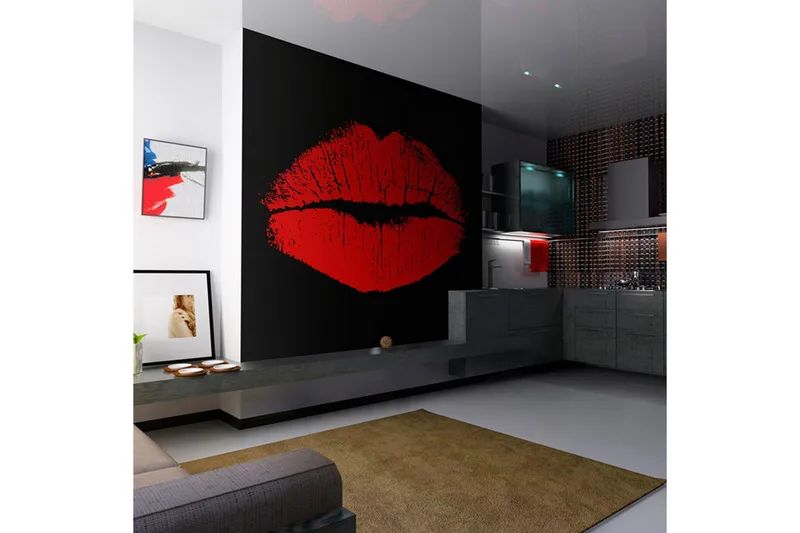 Fototapet Sensuel Lips 200x154, Artgeist sp. z o. o.