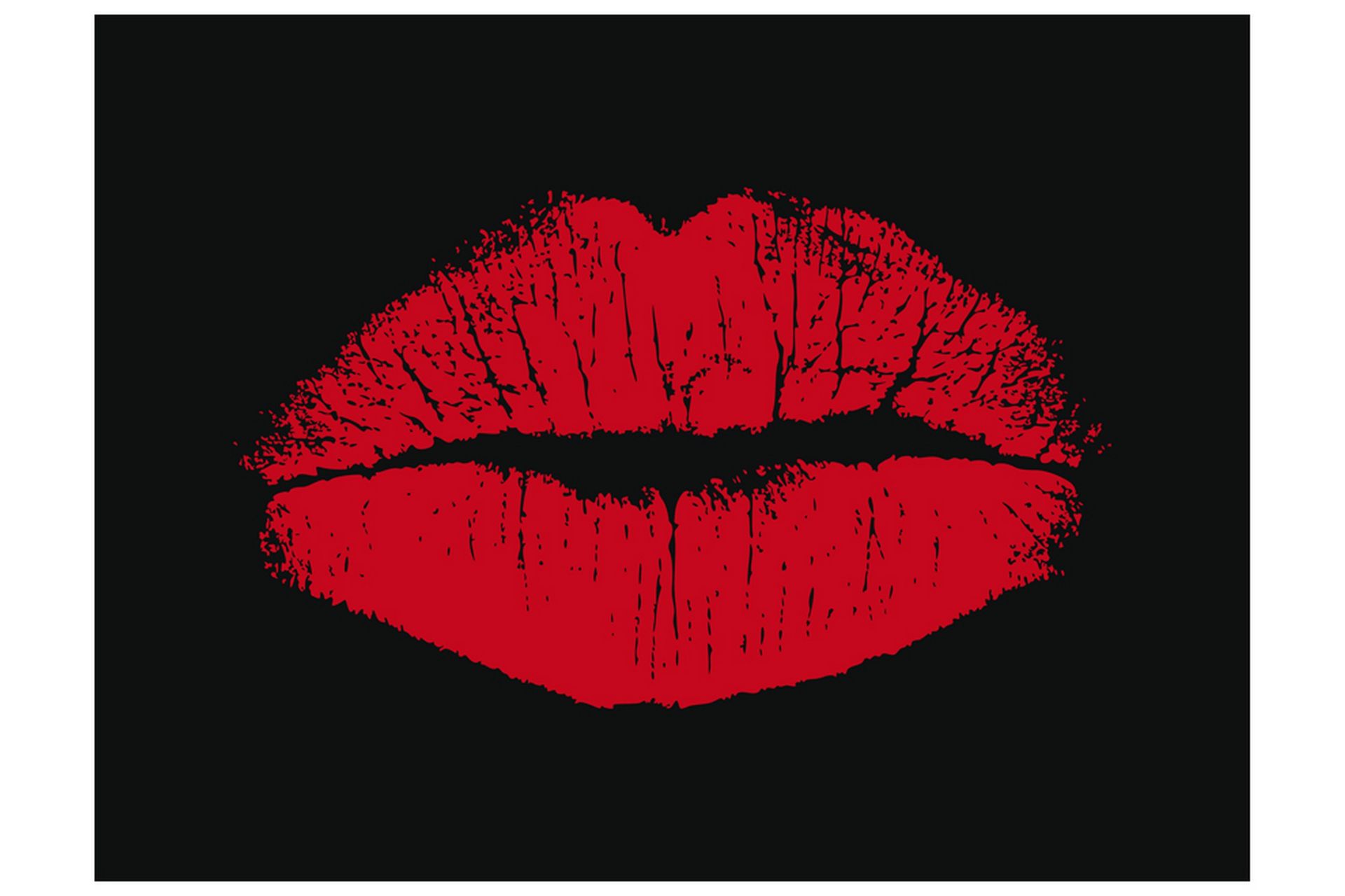 Fototapet Sensuel Lips 250x193 - Artgeist sp. z o. o. - Boligtilbehør - Vægdekoration - Tapeter - Fototapeter
