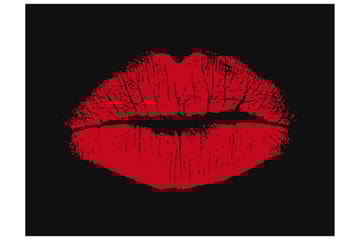 Fototapet Sensuel Lips 250x193 - Artgeist sp. z o. o. - Boligtilbehør - Vægdekoration - Tapeter - Fototapeter