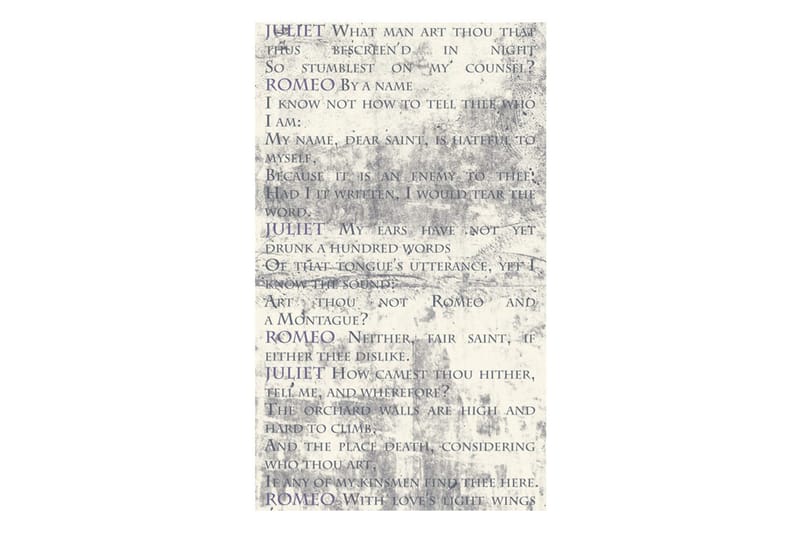 Fototapet Shakespeare's Lovers 50x1000 - Artgeist sp. z o. o. - Boligtilbehør - Vægdekoration - Tapeter - Fototapeter