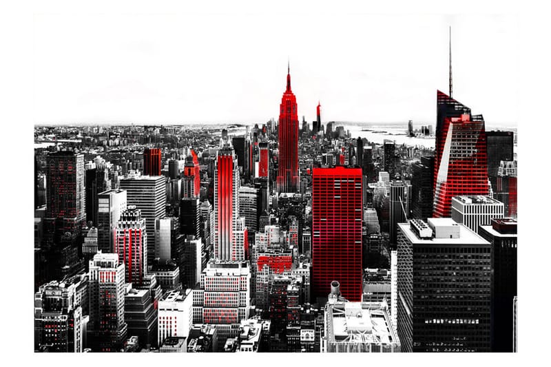 Fototapet Sin City 350x245 - Artgeist sp. z o. o. - Boligtilbehør - Vægdekoration - Tapeter - Fototapeter