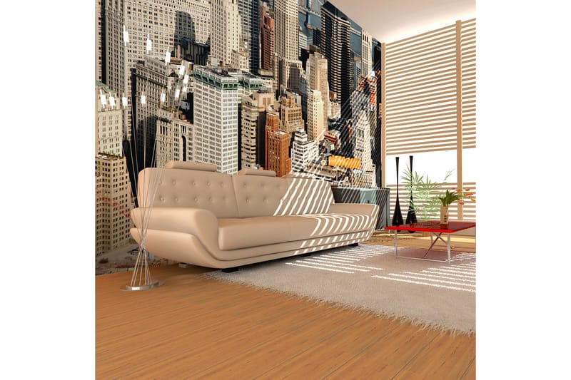 Fototapet Skyscrapers Manhattan 400x309 - Artgeist sp. z o. o. - Boligtilbehør - Vægdekoration - Tapeter - Fototapeter