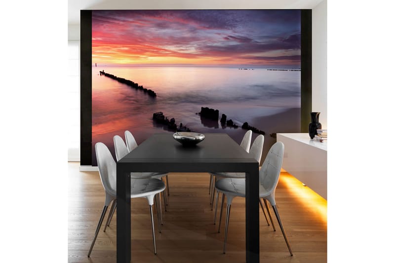 Fototapet Solopgang Over Østersøen 200x154 - Artgeist sp. z o. o. - Boligtilbehør - Vægdekoration - Tapeter - Fototapeter