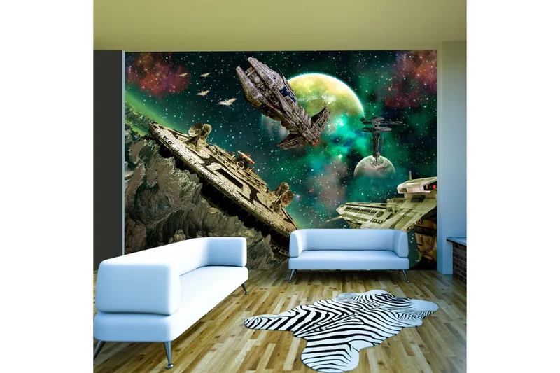 Fototapet SpaceFleet 100x70, Artgeist sp. z o. o.