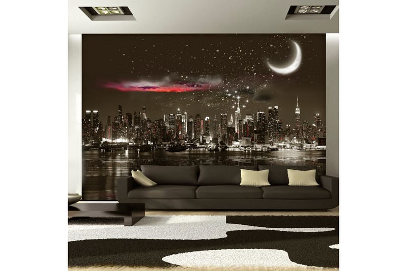 Fototapet Starry Night Over NY 100x70, Artgeist sp. z o. o.