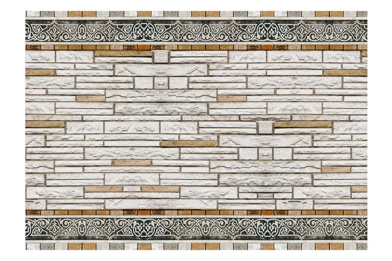 Fototapet Stone Mosaic 100x70 - Artgeist sp. z o. o. - Boligtilbehør - Vægdekoration - Tapeter - Fototapeter