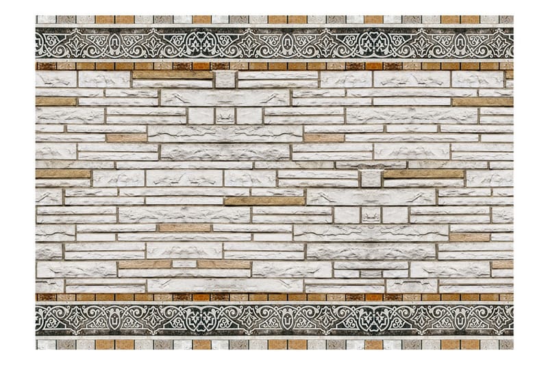 Fototapet Stone Mosaic 200x140 - Artgeist sp. z o. o. - Boligtilbehør - Vægdekoration - Tapeter - Fototapeter