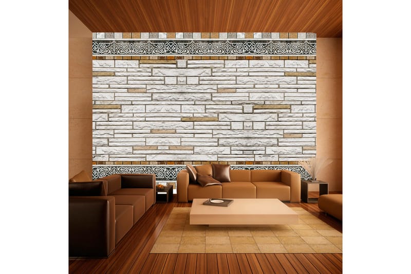 Fototapet Stone Mosaic 250x175 - Artgeist sp. z o. o. - Boligtilbehør - Vægdekoration - Tapeter - Fototapeter
