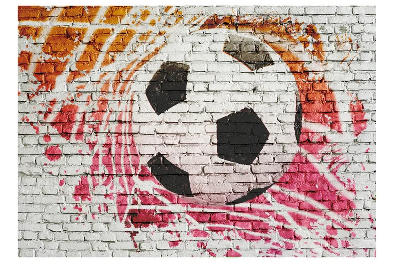 Fototapet Street Football 350x245, Artgeist sp. z o. o.