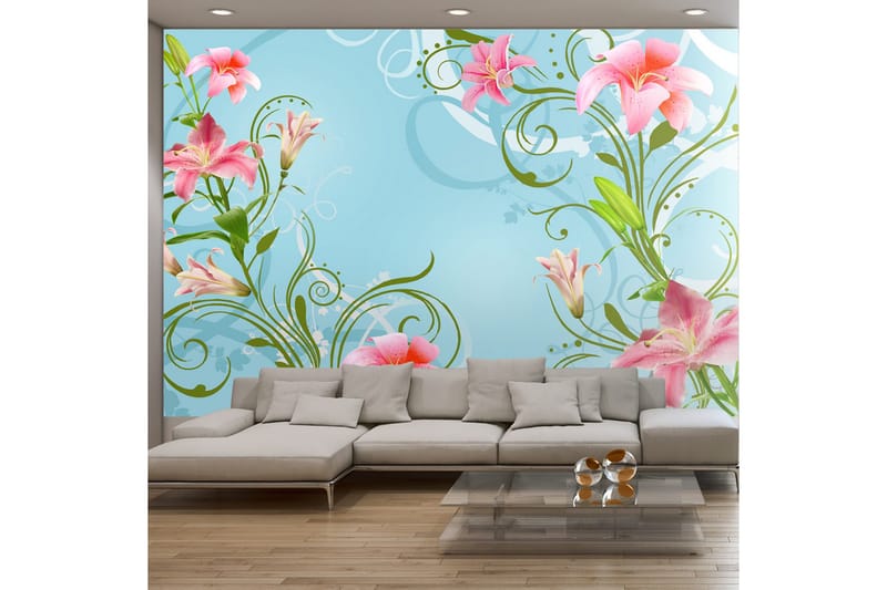 Fototapet Subtle Beauty Of The Lilies II 200x140, Artgeist sp. z o. o.