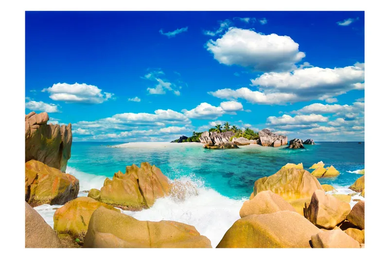 Fototapet Summer Asylum 150x105 - Artgeist sp. z o. o. - Boligtilbehør - Vægdekoration - Tapeter - Fototapeter