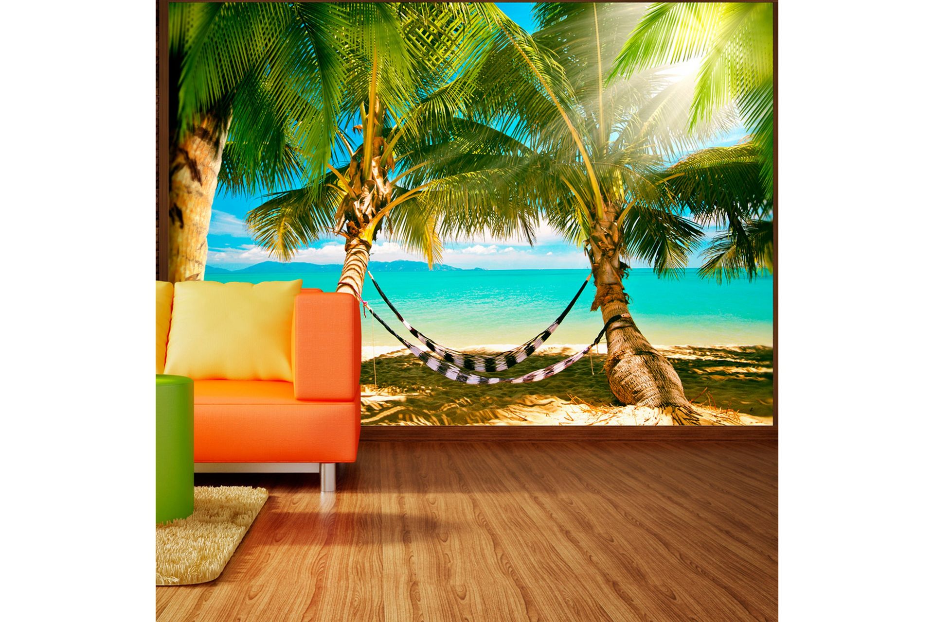 Fototapet Sunny Duo 200x140 - Artgeist sp. z o. o. - Boligtilbehør - Vægdekoration - Tapeter - Fototapeter