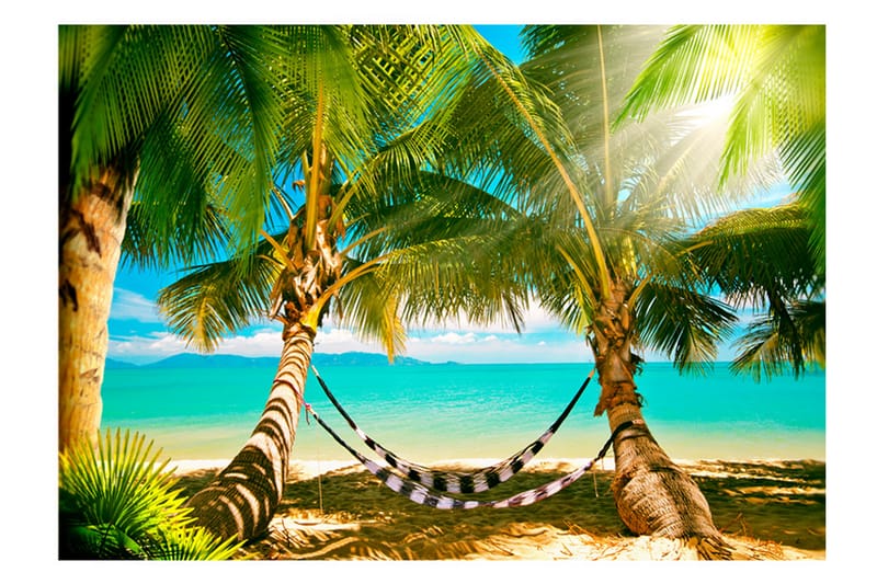 Fototapet Sunny Duo 200x140 - Artgeist sp. z o. o. - Boligtilbehør - Vægdekoration - Tapeter - Fototapeter