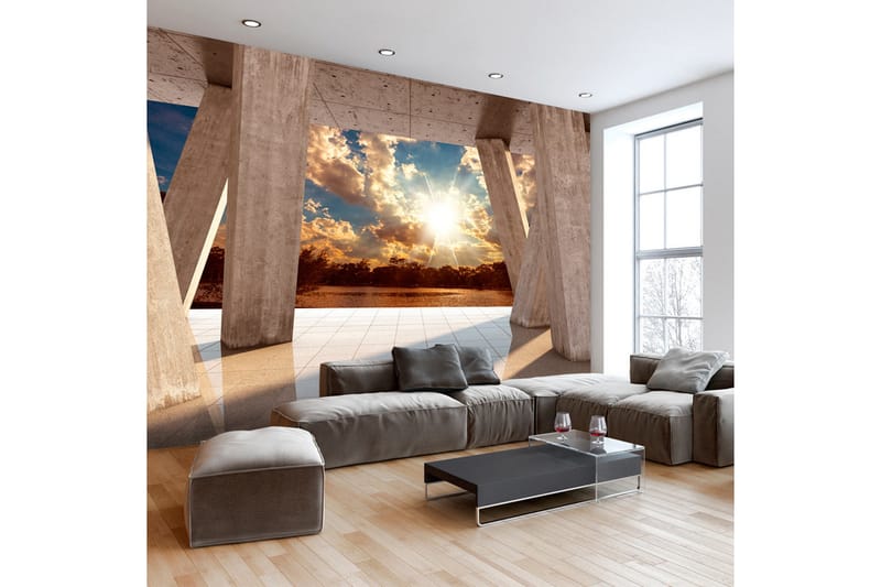 Fototapet Sunny Gåture 350x245 - Artgeist sp. z o. o. - Boligtilbehør - Vægdekoration - Tapeter - Fototapeter