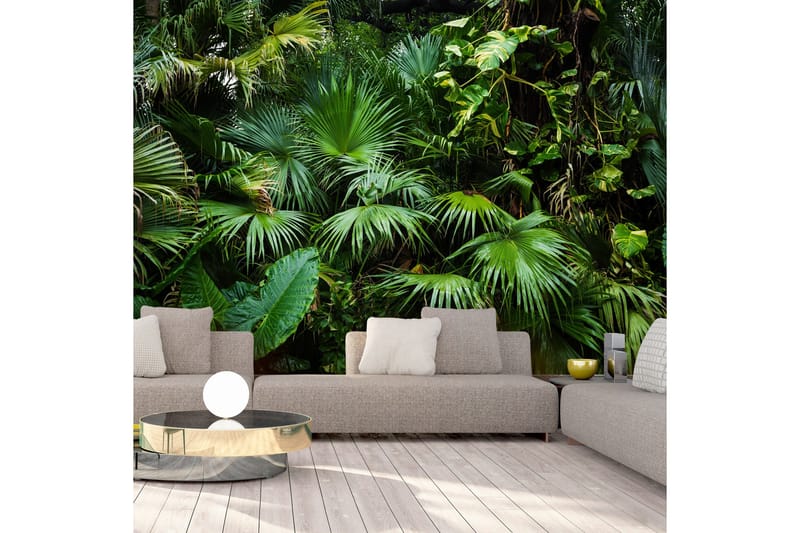 Fototapet Sunny Jungle 300x210 - Artgeist sp. z o. o. - Boligtilbehør - Vægdekoration - Tapeter - Fototapeter