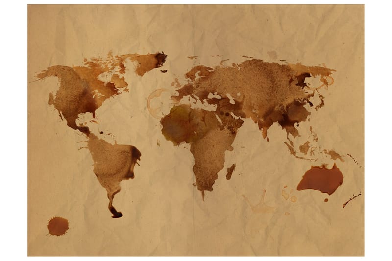 Fototapet Te Kort Over Verden 400x309, Artgeist sp. z o. o.
