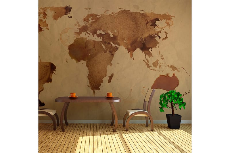 Fototapet Te Kort Over Verden 450x270, Artgeist sp. z o. o.