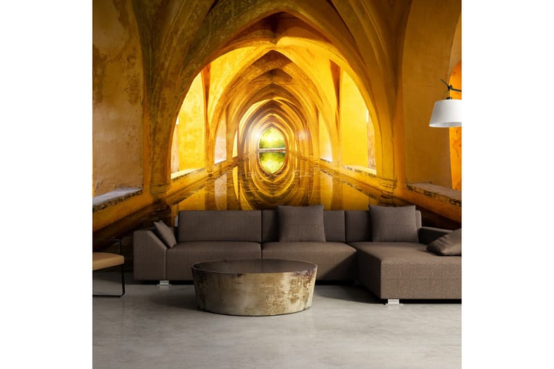 Fototapet The Golden Corridor 400x280, Artgeist sp. z o. o.