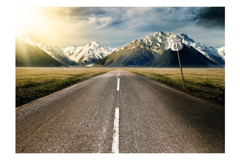 Fototapet The Long Road 300x210 - Artgeist sp. z o. o. - Boligtilbehør - Vægdekoration - Tapeter - Fototapeter