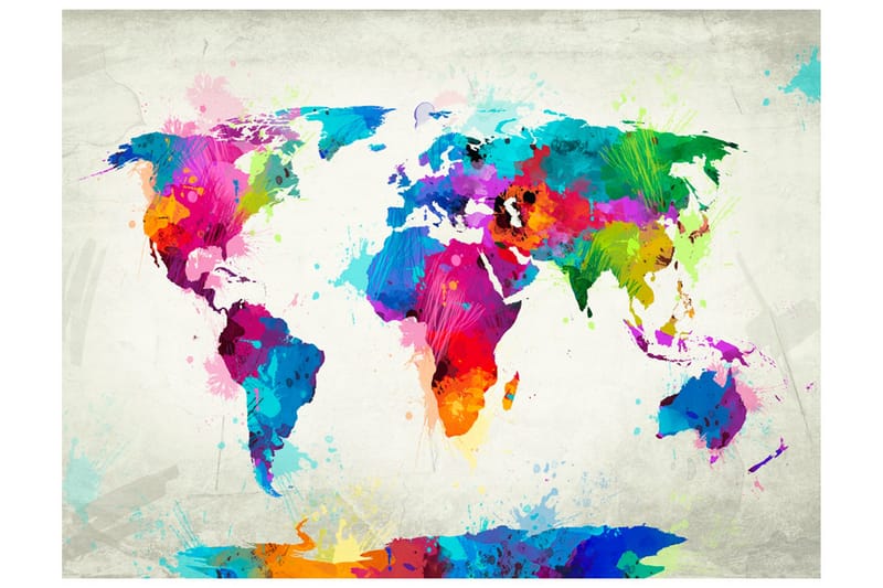 Fototapet The Map Of Happiness 200x154, Artgeist sp. z o. o.
