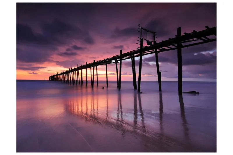 Fototapet Træbro 300x231, Artgeist sp. z o. o.