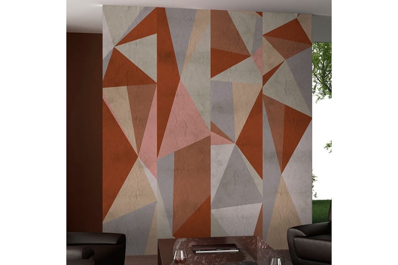 Fototapet Triangles Composition 50x1000, Artgeist sp. z o. o.