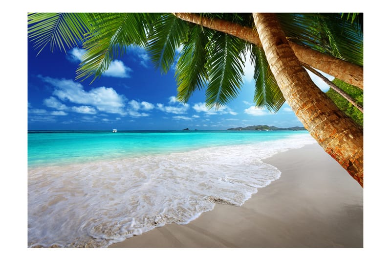 Fototapet Tropical Island 200x140 - Artgeist sp. z o. o. - Boligtilbehør - Vægdekoration - Tapeter - Fototapeter