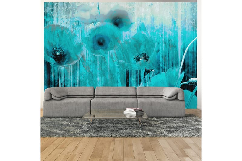 Fototapet Turquoise Madness 150x105 - Artgeist sp. z o. o. - Boligtilbehør - Vægdekoration - Tapeter - Fototapeter