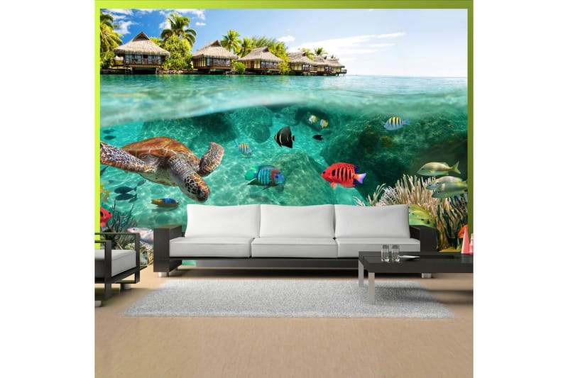 Fototapet Under The Surface Of Water 250x175, Artgeist sp. z o. o.