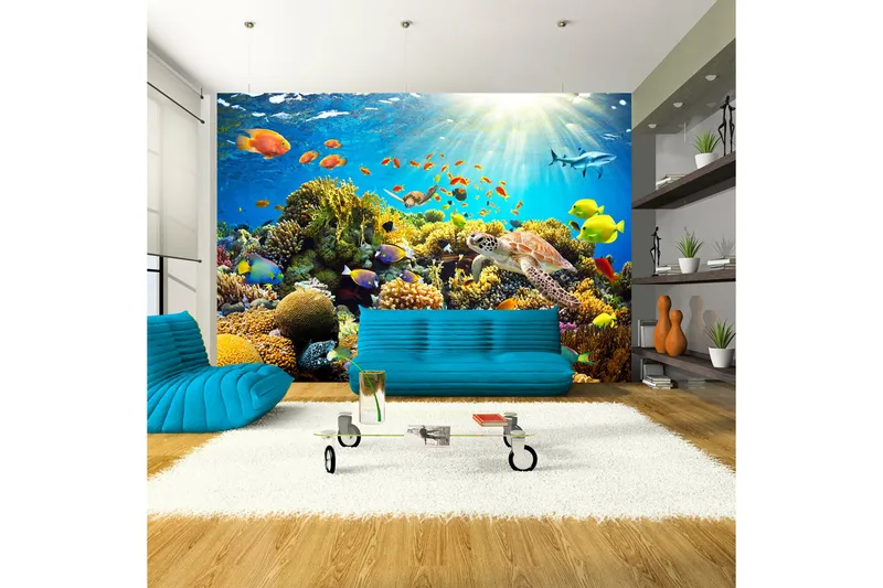 Fototapet Underwater Land 150x105, Artgeist sp. z o. o.