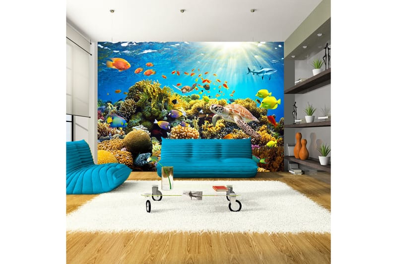 Fototapet Underwater Land 350x245, Artgeist sp. z o. o.