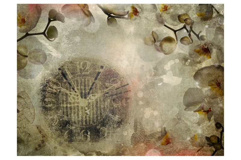 Fototapet Ur Vintage 300x231 - Artgeist sp. z o. o. - Boligtilbehør - Vægdekoration - Tapeter - Fototapeter
