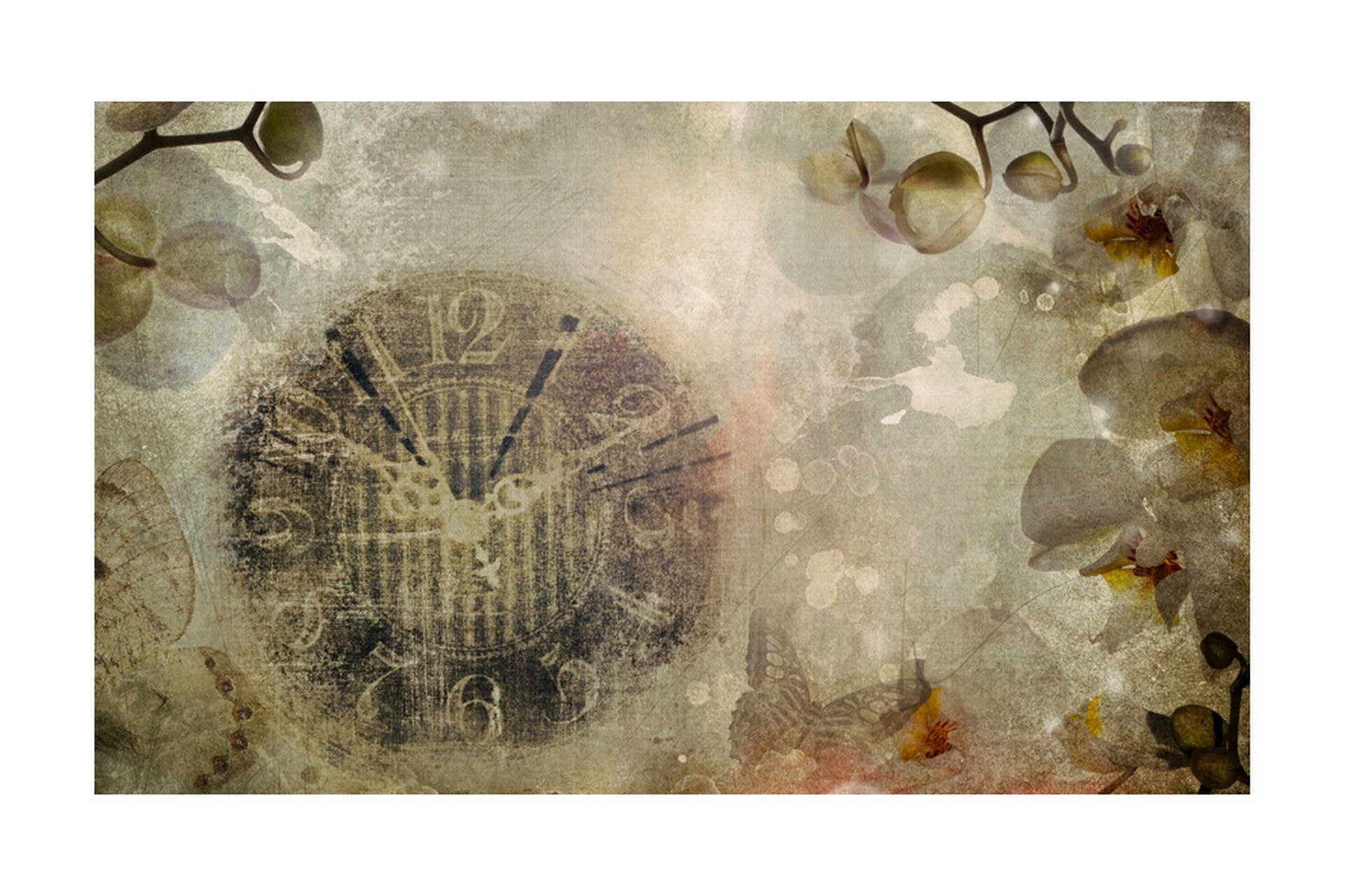 Fototapet Ur Vintage 450x270 - Artgeist sp. z o. o. - Boligtilbehør - Vægdekoration - Tapeter - Fototapeter