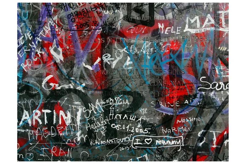 Fototapet Urban Graffiti 350x270, Artgeist sp. z o. o.