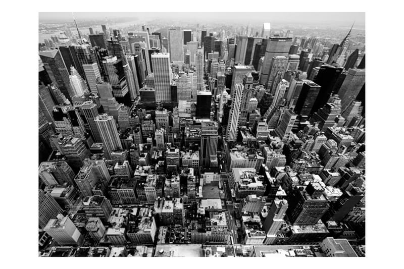 Fototapet Usa New York Sort Og Hvidt 400x309 - Artgeist sp. z o. o. - Boligtilbehør - Vægdekoration - Tapeter - Fototapeter