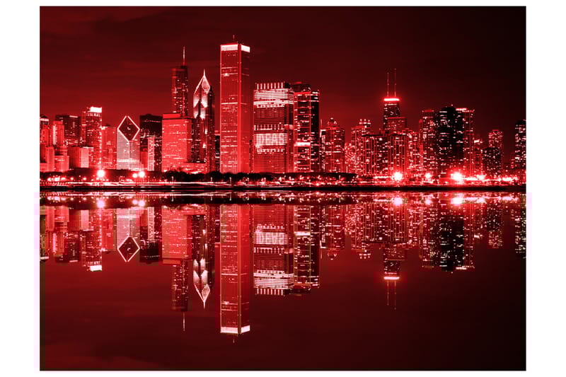 Fototapet Vin-Farvede Chicago 400x309, Artgeist sp. z o. o.