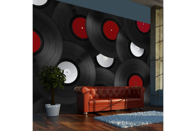 Fototapet Vinyler Retro 350x270, Artgeist sp. z o. o.