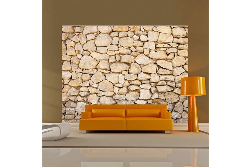 Fototapet Visual Illusion Stone 250x193 - Artgeist sp. z o. o. - Boligtilbehør - Vægdekoration - Tapeter - Fototapeter