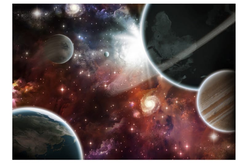 Fototapet Walk In Space 350x245 - Artgeist sp. z o. o. - Boligtilbehør - Vægdekoration - Tapeter - Fototapeter