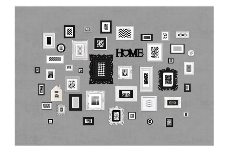 Fototapet Wall Full Of Fremes 350x245 - Artgeist sp. z o. o. - Boligtilbehør - Vægdekoration - Tapeter - Fototapeter