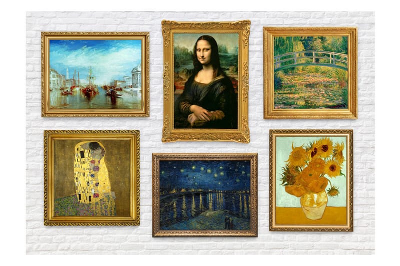 Fototapet Wall Of Treasures 400x280 - Artgeist sp. z o. o. - Boligtilbehør - Vægdekoration - Tapeter - Fototapeter