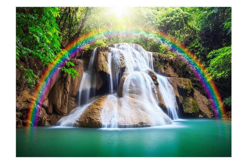 Fototapet Waterfall Of Fulfilled Wishes 400x280 - Artgeist sp. z o. o. - Boligtilbehør - Vægdekoration - Tapeter - Fototapeter