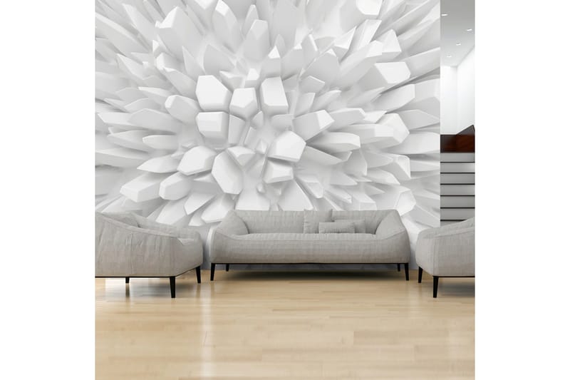 Fototapet White Dahlia 200x140, Artgeist sp. z o. o.