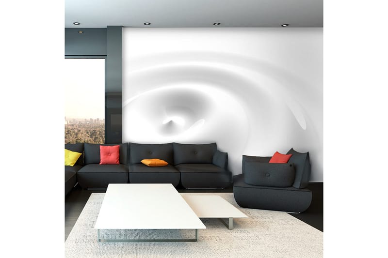 Fototapet White Swirl 250x175, Artgeist sp. z o. o.