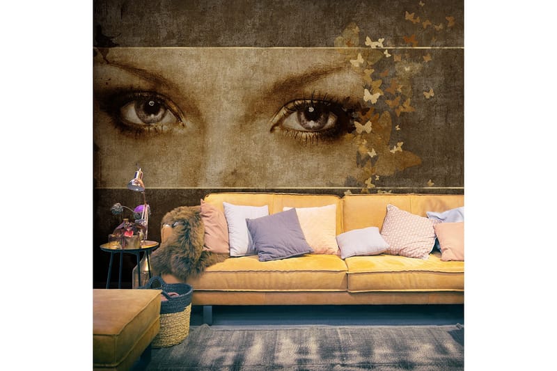 Fototapet Woman And Butterfly 200x154, Artgeist sp. z o. o.