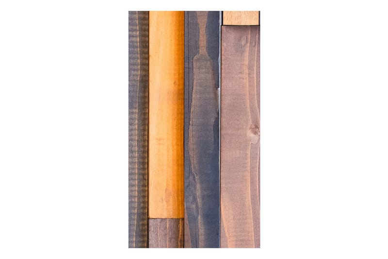 Fototapet Wooden Alliance 50x1000 - Artgeist sp. z o. o. - Boligtilbehør - Vægdekoration - Tapeter - Fototapeter