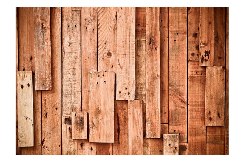 Fototapet Wooden Fantasy 350x245 - Artgeist sp. z o. o. - Boligtilbehør - Vægdekoration - Tapeter - Fototapeter