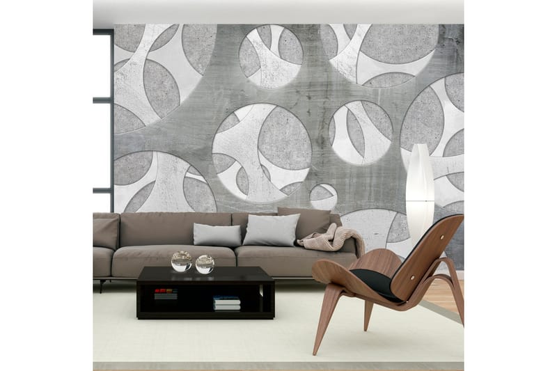 Fototapet Woven Of Grays 300x210, Artgeist sp. z o. o.