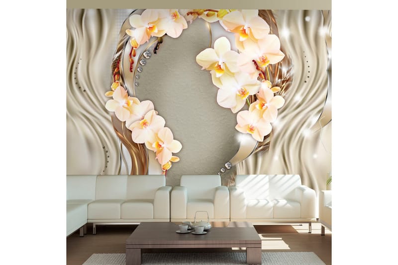 Fototapet Wreath Of Orchids 400x280, Artgeist sp. z o. o.